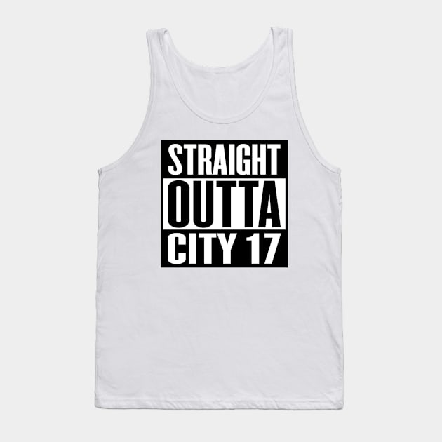 Straight Outta City 17 Tank Top by inotyler